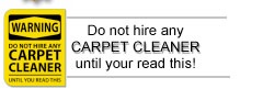 Don't Just HIre Any Carpet Cleaner